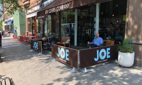 Sidewalk Cafe Barriers | New York City Signs & Awnings | Style B (1)